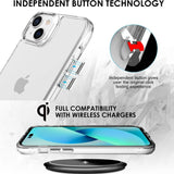For iPhone 14 Plus Case iCoverLover Shockproof Cover Clear