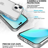 For iPhone 14 Plus Case iCoverLover Shockproof Cover Clear