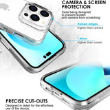 For iPhone 15 Pro Max Case iCoverLover Shockproof Cover Clear