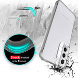 For Samsung Galaxy S22 Case iCoverLover Slim Shock-proof Cover Clear