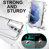 For Samsung Galaxy S22 Case iCoverLover Slim Shock-proof Cover Clear