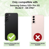 For Samsung Galaxy S22+ Plus Case iCoverLover Slim Shock-proof Cover Clear