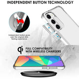 For Samsung Galaxy S23 Case iCoverLover Slim Shock-proof Cover Clear