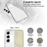 For Samsung Galaxy S23 Case iCoverLover Slim Shock-proof Cover Clear