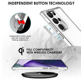 For Samsung Galaxy S23 Ultra Case iCoverLover Slim Shock-proof Cover Clear