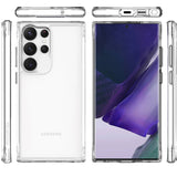 For Samsung Galaxy S23 Ultra Case iCoverLover Slim Shock-proof Cover Clear