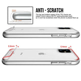 For iPhone 12 mini Case, iCoverLover Shockproof Cover Clear