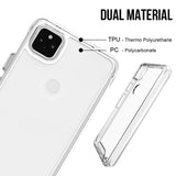 For Google Pixel 4a 5G Case, iCoverLover Shockproof Cover Clear