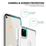 For Google Pixel 5 Case, iCoverLover Shockproof Cover Clear