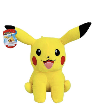 Wicked Cool Toys Pokémon Sitting Plush Pikachu 12