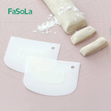 Fasola Simple Dough Scraper White 12*9.5cm