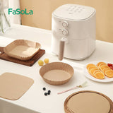 Fasola Air Fryer Paper Square Shape 21.6*21.6cm 50pcs