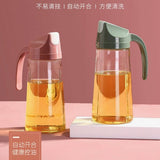 ROBO Meizi Automatic Flip Oil Bottle Green 630ml