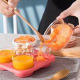 ROBO Ring Manual food Processor Red 200ml