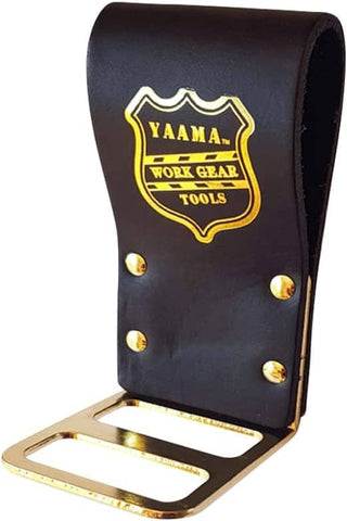 Single Tool Holder Double Nipps Frog in Genuine Full Grain Leather