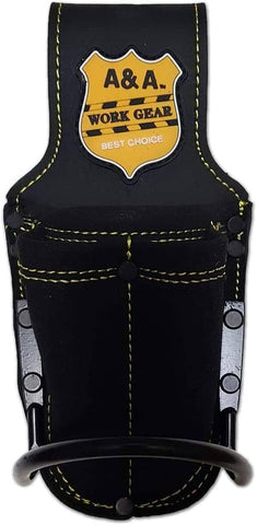 Durable Black Hammer Holder Tool Holder Extra Pockets on Front Knife Holder