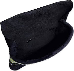 Large ( 25*22 CM ) one Pocket Fastener Pouch Tool Belt , Single Pocket Pouch in Heavy Cowhide Suede Leather