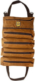 Yaama Heavy waxed canvas tool Roll, Tool Bags, water resistance Multi-Purpose Tool Roll Up Bag, Wrench Roll Pouch