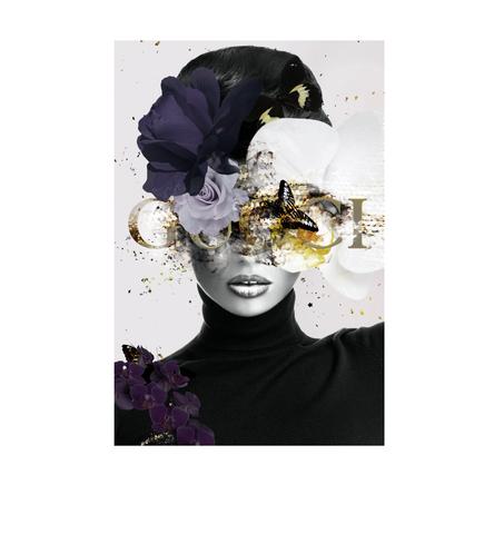 INTERIOR AVE - GOLD RUSH FRAMED WALL ART