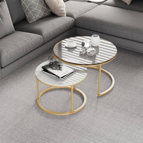Interior Ave Elle Luxe Nested Coffee Table