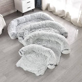 Kids Pet Sofa Bed Dog Cat Calming Waterproof Sofa Cover Protector Slipcovers L