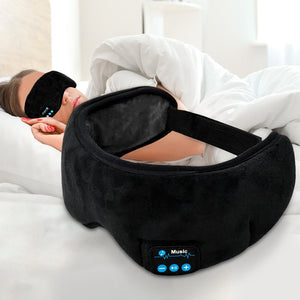Mobax Bluetooth 5.0 Stereo Eye Mask Headphones Wireless for Sleep and Music