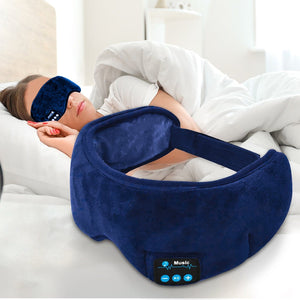 Mobax Wireless Bluetooth 5.0 Stereo Eye Mask Headphones Earphone Sleep Music Mask