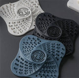 A+Living Anti Blocking Filter Toilet Odor Proof Silicone Drain Cover Kitchen Sink Black