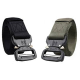 Mountgear Multifunctional Men's Outdoor Tactical Belt Outside Military Training Belt Black