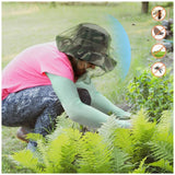 Mountgear 1 PCs Mosquito Fly Head Net Bee Outdoor Fishing Insect Mesh Hat Protector