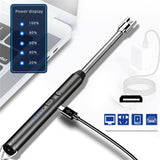 Mountgear USB Charging Socke Elbow Arc Ignition Gun Windproof Portable Electronic Igniter