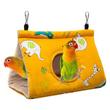 Pawfriends Bird Sleep Cotton Nest Cage Hut Pet Hammock Hang Cave Bed Parrot Warm Tent M AU