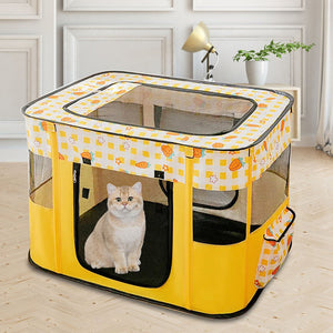 Pawfriends Cats Delivery Room Fence Tent Pet Kittens Dogs Closed Maternity Supplies L