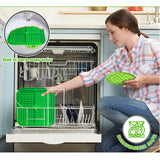 Pawfriends 4in1 Silicone Pet Lick Mat Cat Puppy Dog Slow Feeder Grooming Helper Mat Green