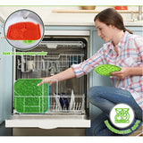 Pawfriends Asphyxia-resistant Silicone Dog Pet Lick Mat Slow Feeder Grooming Helper Green