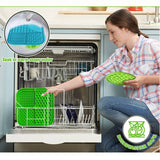 Pawfriends 3in1 Silicone Pet Lick Mat Cat Puppy Dog Slow Feeder Grooming Helper Mat Green