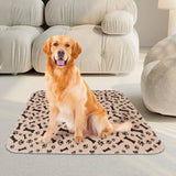 Pawfriends Washable Pet Dog Pee Pad Reusable Cat Puppy Training Wee Absorbent Mat Bed 70x80