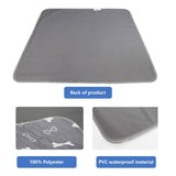 Pawfriends Washable Pet Dog Pee Pad Reusable Cat Puppy Training Wee Absorbent Mat Bed 40x60