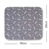 Pawfriends Washable Pet Dog Pee Pad Reusable Cat Puppy Training Wee Absorbent Mat Bed 80x90