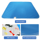 Pawfriends Washable Pet Dog Pee Pad Reusable Cat Puppy Training Wee Absorbent Mat Bed 70x80