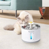 Pawfriends Pet Dog Cat Water Bowl No Spill Slow Feeder Dispenser Pet Water Feeder Blue