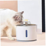 Pawfriends Pet Dog Cat Water Bowl No Spill Slow Feeder Dispenser Pet Water Feeder Blue