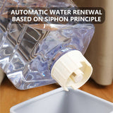 Pawfriends Pet Double Bowl Automatic Feeder Water Dispenser Dog Bowl Cat Bowl Bottle