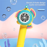 Bubblerainbow Full-Automatic Submarine Windmill Bubble Machine Children's Hand-Held Toy