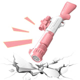 Bubblerainbow Bubble Machine Fully Automatic Hand-Held Spray Gun Electric 10-Hole Toy Blue