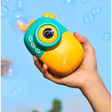 Bubblerainbow Electric Bubble Machine Children Blowing Bubbles Hand-held Baby Bubble Water Toy