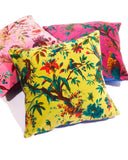 Mexican Painter Pillow Case, Frida Floral Decorative Cushion, Mexican Painter Art Garden Country Mexico Muertes Cushion Cover