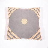 Linen Connections Tassel Hand Tufted Cushion Cover Moroccan Boho 'Shaggy' Beni Ourain Style Cushion Cover - Berber Style Cushion Cover