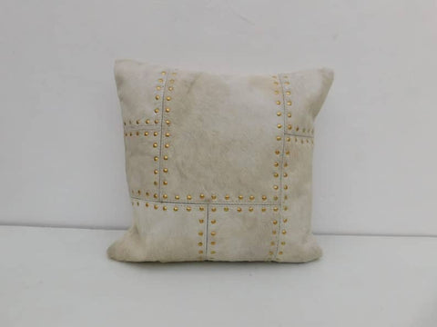 Exotic Cowhide Cushion Pillowcases Brown, Leather Cushion, Black and White 40*40cm Gift | Christmas Decor Cushion Pillow Covers