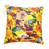 Mexican Painter Pillow Case, Frida Floral Decorative Cushion, Mexican Painter Art Garden Country Mexico Muertes Cushion Cover